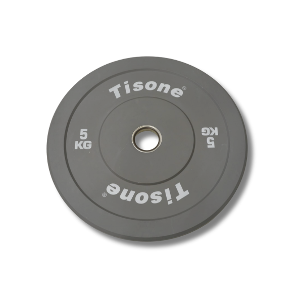 Disco bumper color olímpico Tisone 5kg