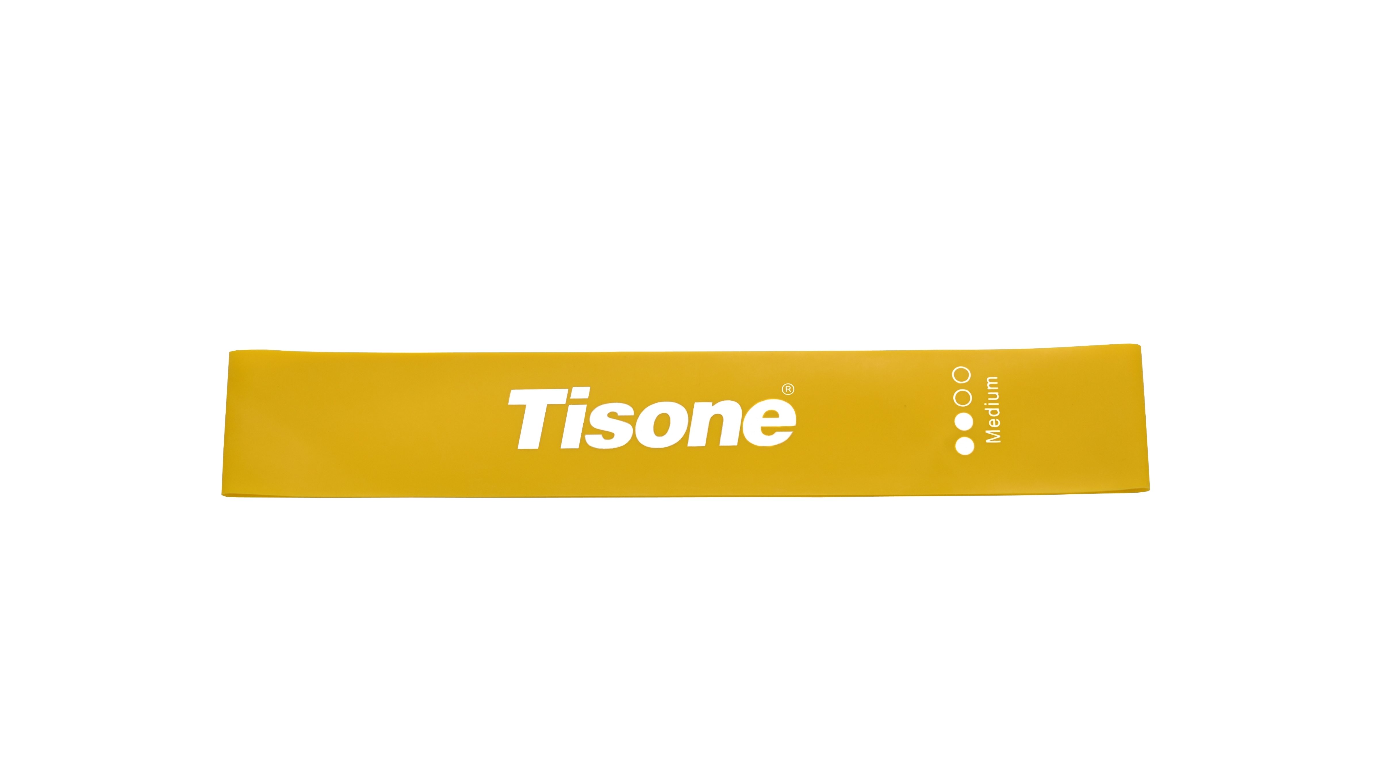 Mini banda elástica Tisone ligera/media (amarillo)