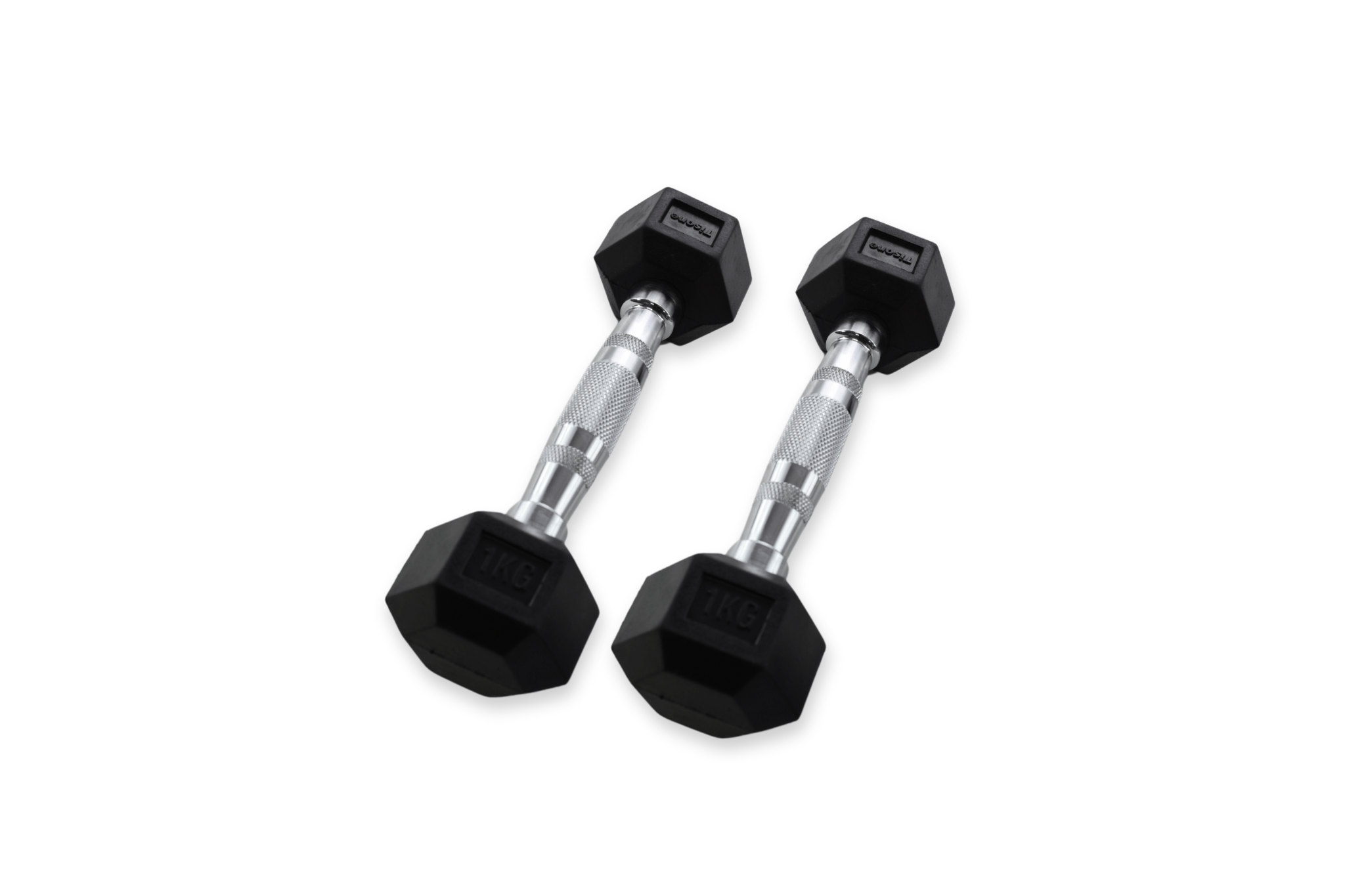 Mancuernas hexagonales Tisone 1 kg (par)