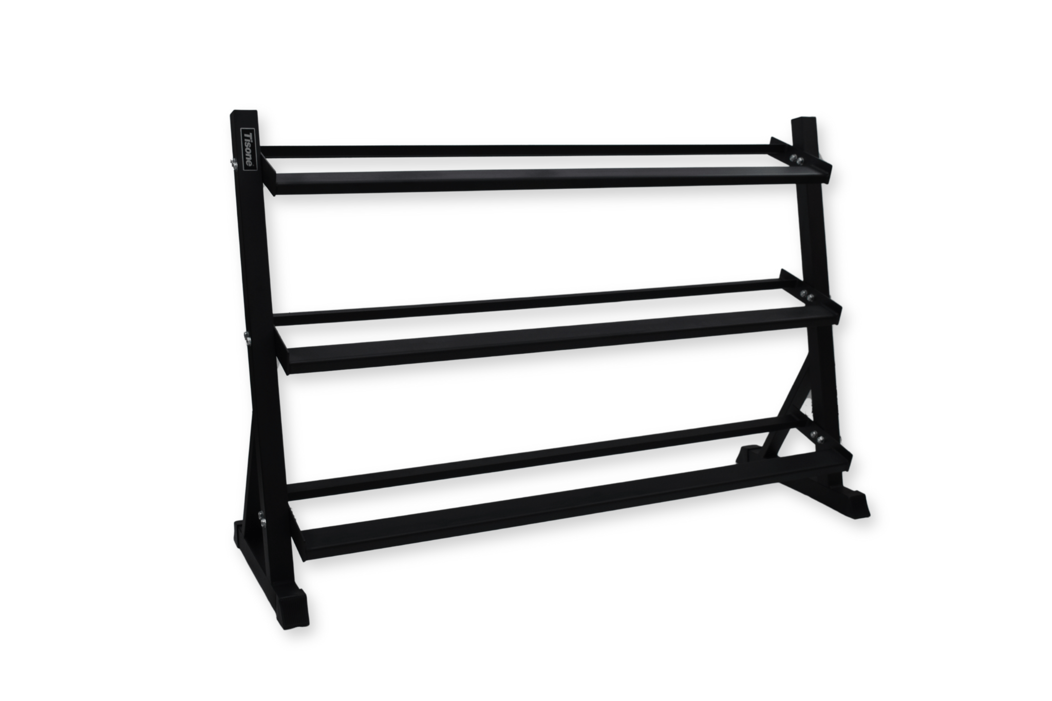 Soporte horizontal mancuernas 3 alturas Tisone