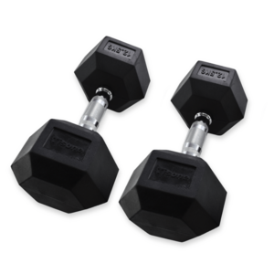 Mancuernas hexagonales Tisone 12,5 kg (par)