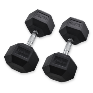 Mancuernas hexagonales Tisone  22,5 kg (par)