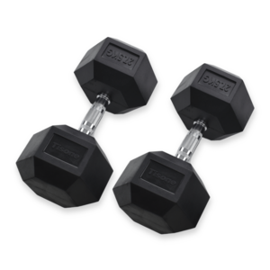 Mancuernas hexagonales Tisone 27,50 kg (par)