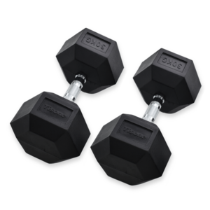 Mancuernas hexagonales Tisone 30 kg (par)