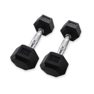 Mancuernas hexagonales Tisone 3 kg (par)