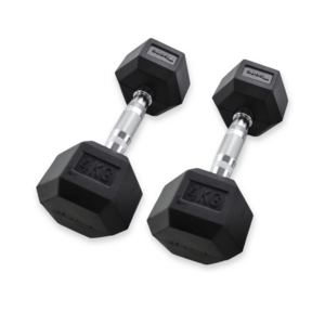 Mancuernas hexagonales Tisone 4 kg (par)