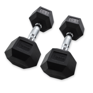 Mancuernas hexagonales Tisone 8 kg (par)